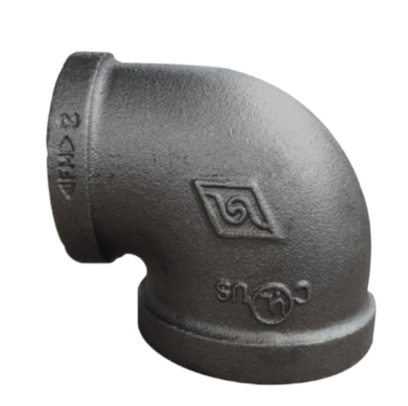 Codo 90° roscado de fierro maleable clase 150 UL/FM