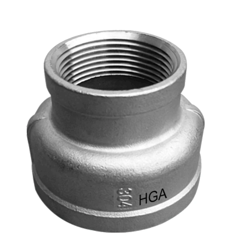 Reducción campana de acero inoxidable roscado NPT ASTM A351 AISI 304/316
